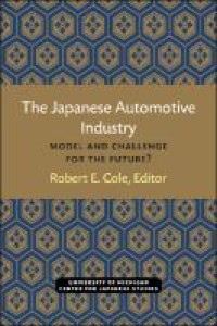 The Japanese automotive industry: model and challenge for the future?