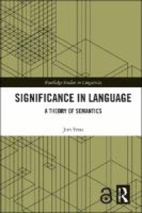 Significance in language: a theory of semantics