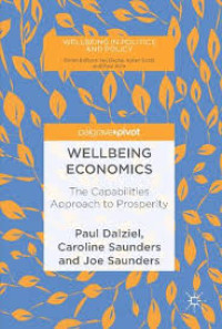 Image of Wellbeing economics : The Capabilities Approach to Prosperity