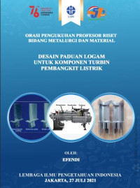 Image of Desain paduan logam untuk komponen turbin pembangkit listrik