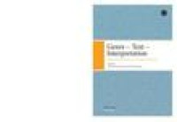 Genre-text-interpretation : multidisciplinary perspectives on folklore and beyond