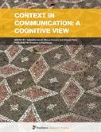 Context in communication: a cognitive view