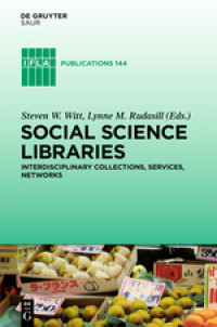 Image of Social science libraries. interdisciplinary collections, services, networks